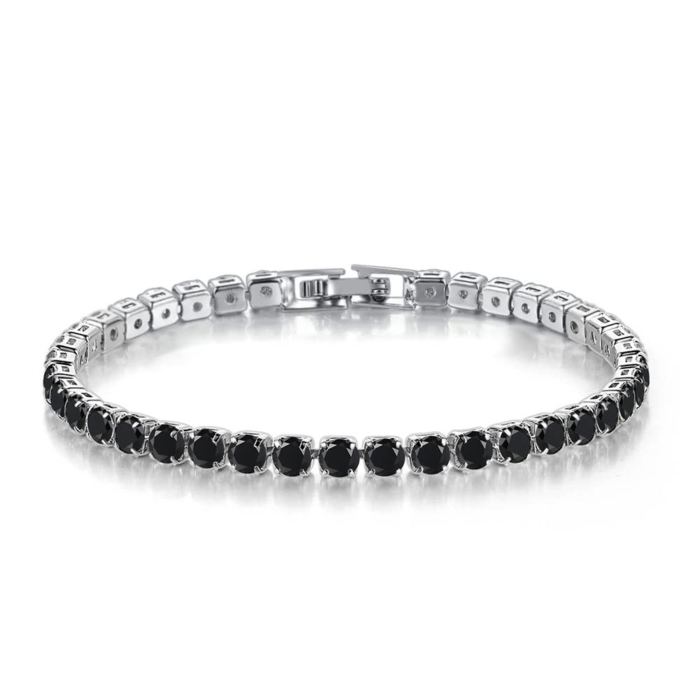 CiNily Adjustable Tennis Bracelets for Women Teen Cubic Zirconia Bracelet