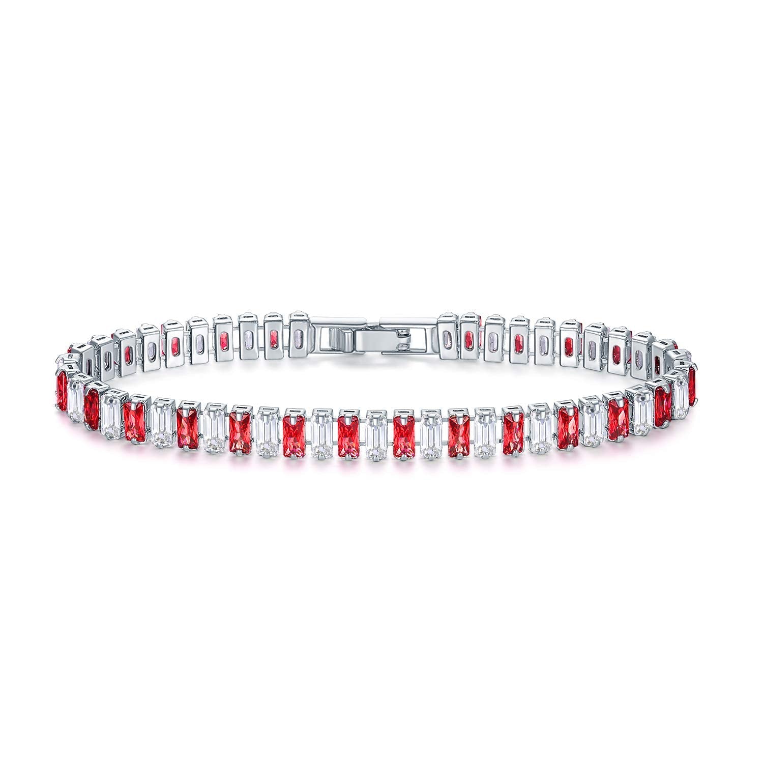 CiNily Adjustable Tennis Bracelets for Women Teen Cubic Zirconia Bracelet