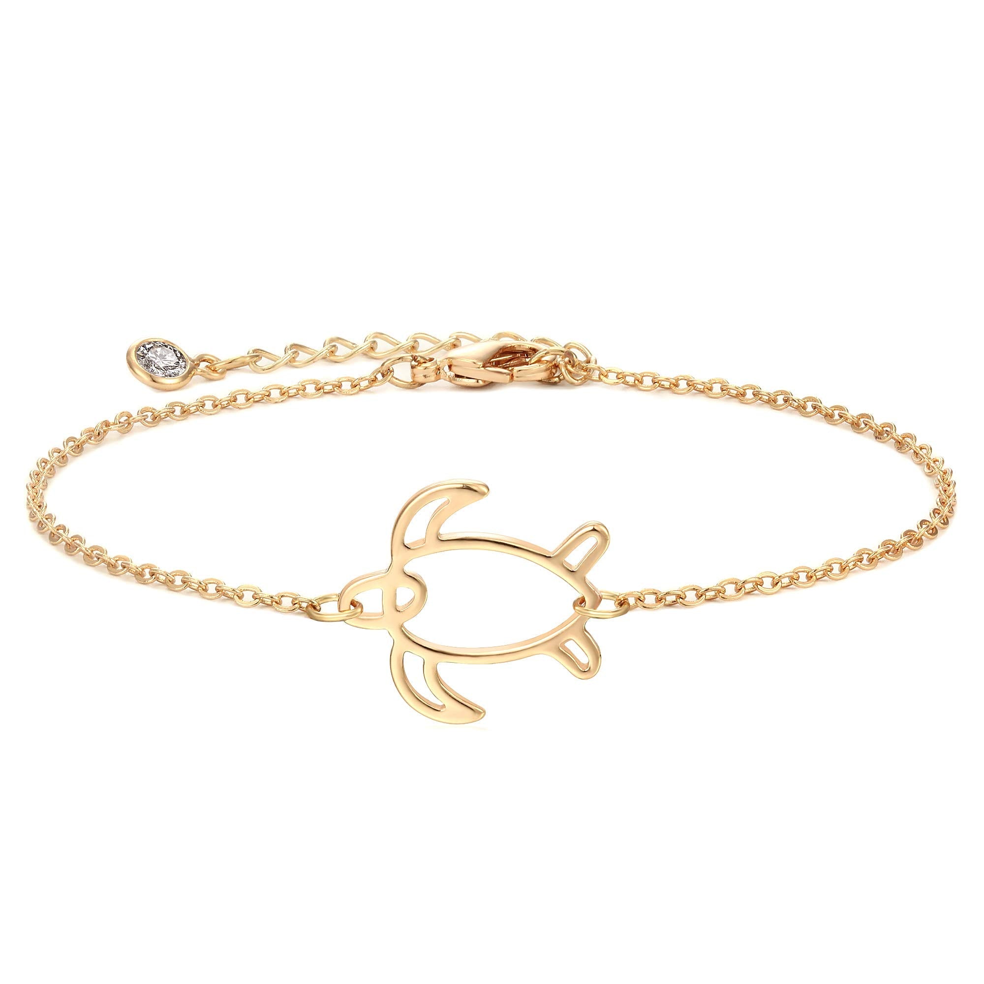 MEVECCO Dainty Chain Bracelets for Women, Layered and Charm Styles