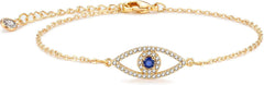 MEVECCO Dainty Chain Bracelets for Women, Layered and Charm Styles